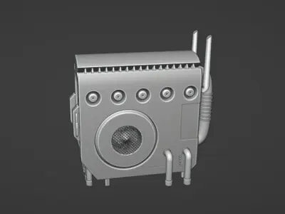 Sci-fi Generator 3D model purchase
