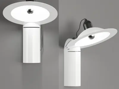 LAMPIATTA lampata wall lamp 3D model
