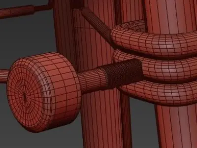 Riflettore Floor Standing Light 3D model