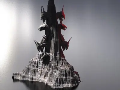 Kharon Ship Watchtower 3D model