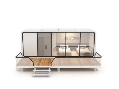 Space Cabin Homestay 3D model