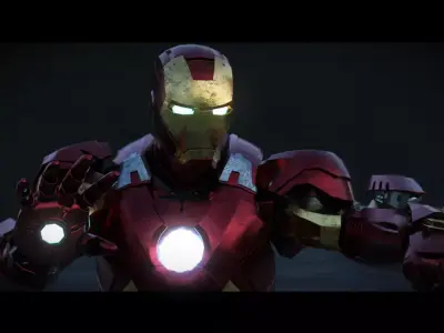 Iron Man MK-7 Armour from The Avengers 2012 3D model