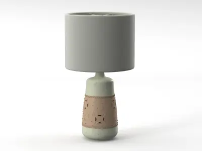 Coastal Cast Table Lamp 3D model