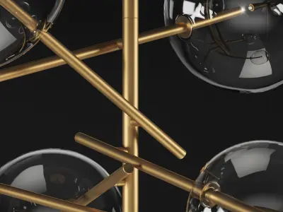 Massimo Castagna Bolle Lamp 3D model