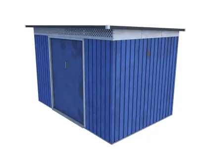 Garden Tool Shed 3D model