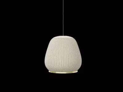 Japandi Pendant Light 3D model