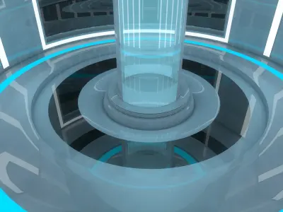 Sci Fi Room 3D model