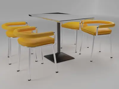 Dining Table Free 3D model