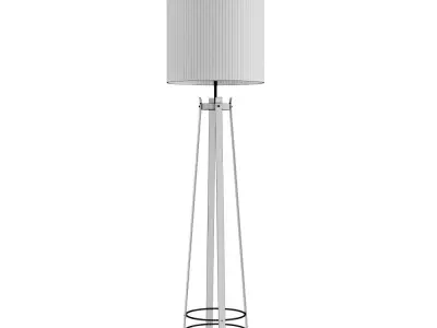 CENTURION BURGUNDY FLOOR LAMP 3D model