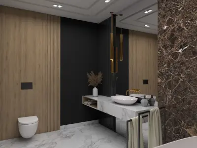 Bathroom Interior 3D model