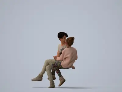 00153Samen004 3D model