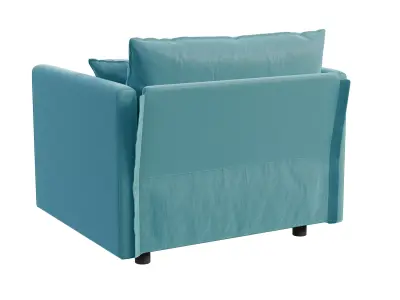 Modern Cozy Armchair 3D model