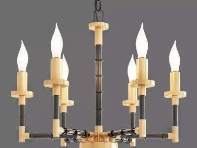 Refraktika Chandelier 3D model