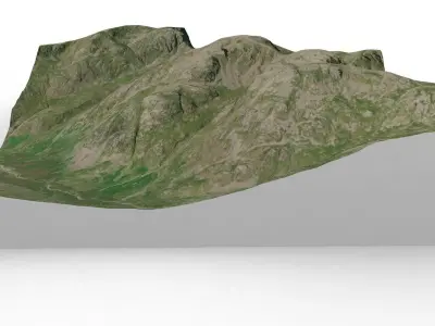 Scafell Pike 3D model