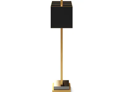 Black Table Lamp 3D model