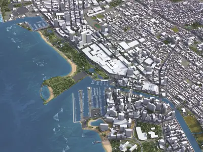 Honolulu 3D Model Pack