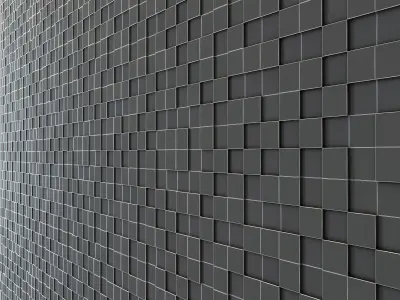 Apavisa Nanoevolution Tile Mosaic 3D model