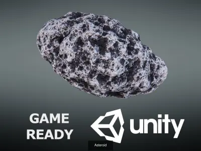 Asteroids rock 3D Model Pack