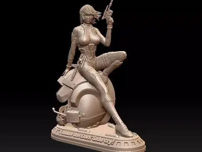 Star Wars Rebel Pilot Pin Up 3D print model