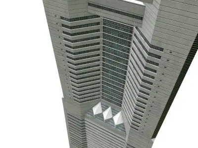 Yokohama Landmark Tower  3D model