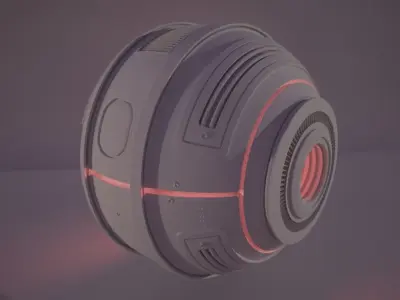 Spherical Drone  3D model
