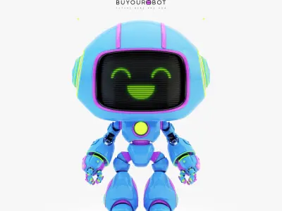 CUTE ROBOT XII 3D model