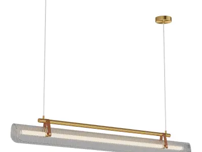 Acrylic Nami Pendant Island Light 3D model