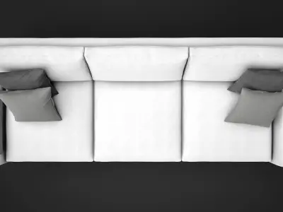 Century - Palladium Sofa - I3-22-1058 3D model