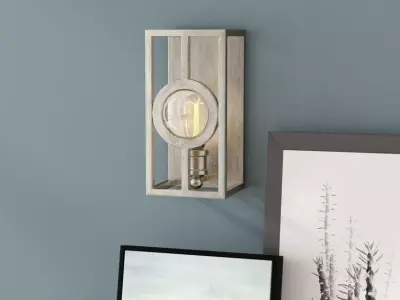 Silvey Flush Mounted Sconce 3D model