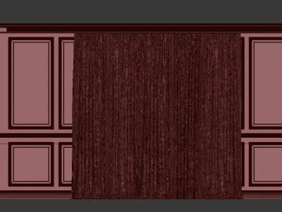 Curtain Set 213 3D model