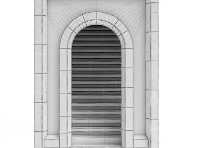 Dungeon Stair Entrance 3D model