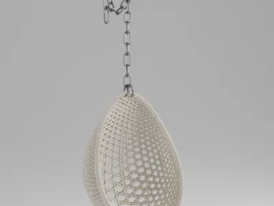 Hanging chair 3D model shop