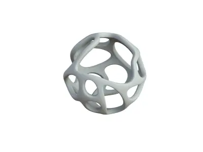 SciFi Cube Object No 24612 Low Poly Shape Texture