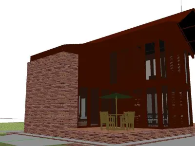 Creative Design-Holiday Cabin-0148 3D model