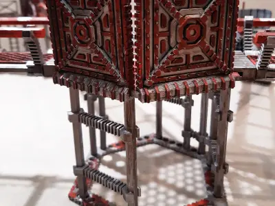 SCI-FI MODULAR TERRAIN 3D model