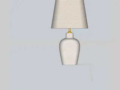 Table Lamp IKEA BLIDVADER 3D model
