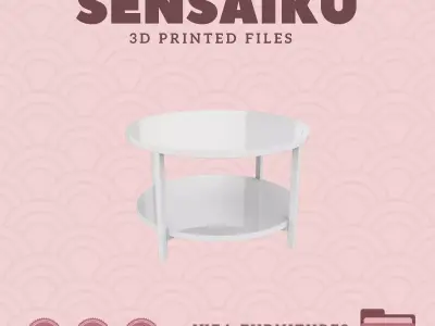 VITTSJO Coffee table for Miniature Dollhouse - IKEA - 3D Print 3D print model