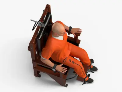  Inmate on Electric Chair 