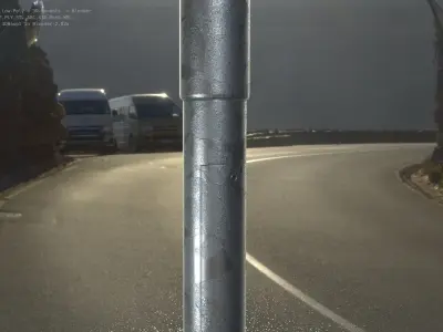 Street Light 10 - 315mm - Galvanized Low-poly 3D model