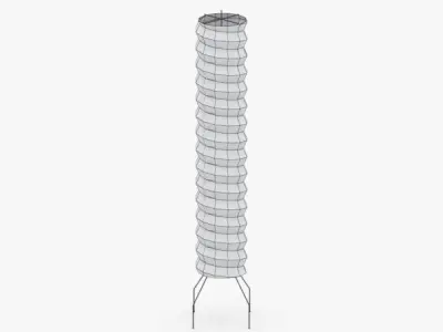 1454 - Floor Lamp Low-poly 3D model