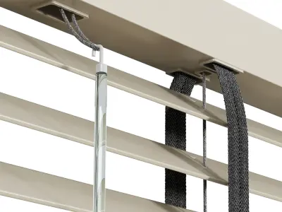 pvc blinds 150 cm Low-poly 3D model