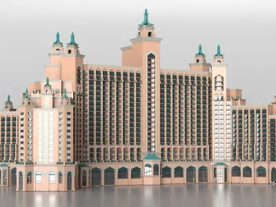  Traditional Middle Eastern Hotel 