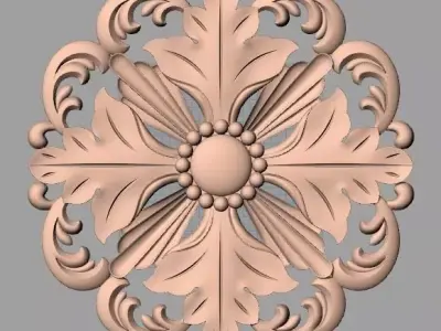 Artcam Aspire 3D relief models STL Files used for CNC E584 3D model