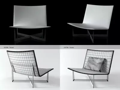 Aladdin chair 3D model