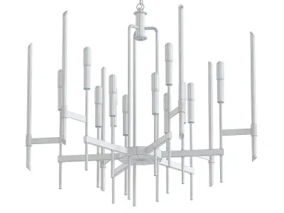 Small Bari Chandelier 3D model