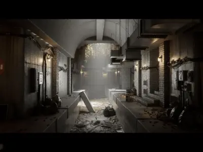 Horror Mega Bundle Low-poly 3D model