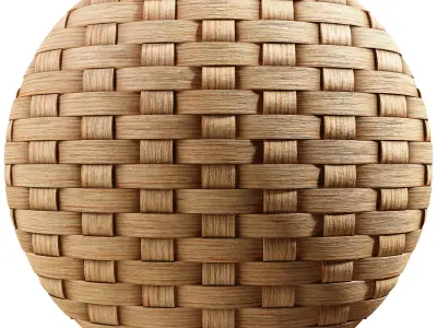 Bamboo Weave 02 - Seamless Texture