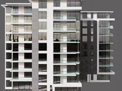 RESIDENTIAL BUILDING NO101 A 3D model