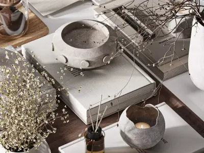 Decorative Set 37 3D model buy