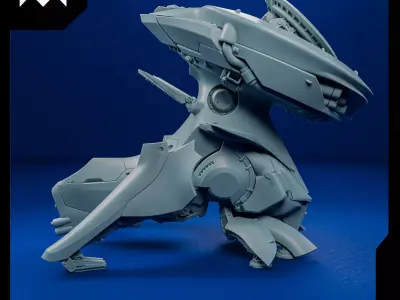 Mechanical Treehopper 3D print model